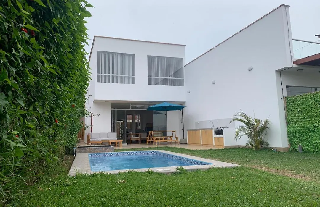 Casa Con Piscina Ideal Para Familias-1