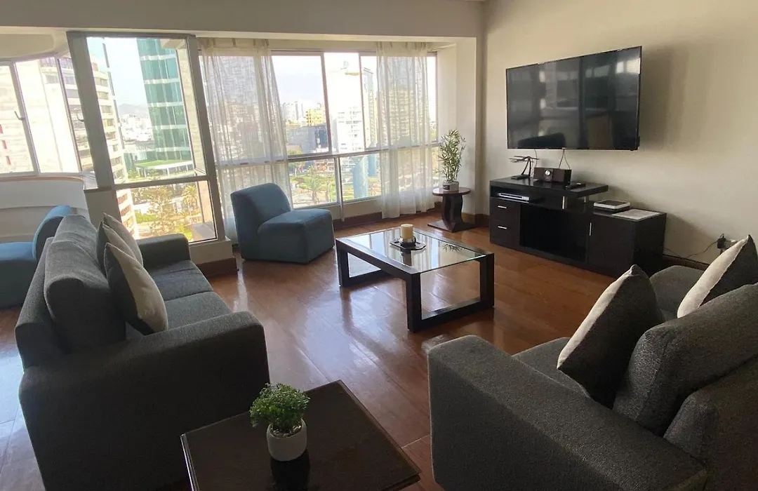 Oceanfront 3Br Miraflores Larcomar Next To Marriott-1