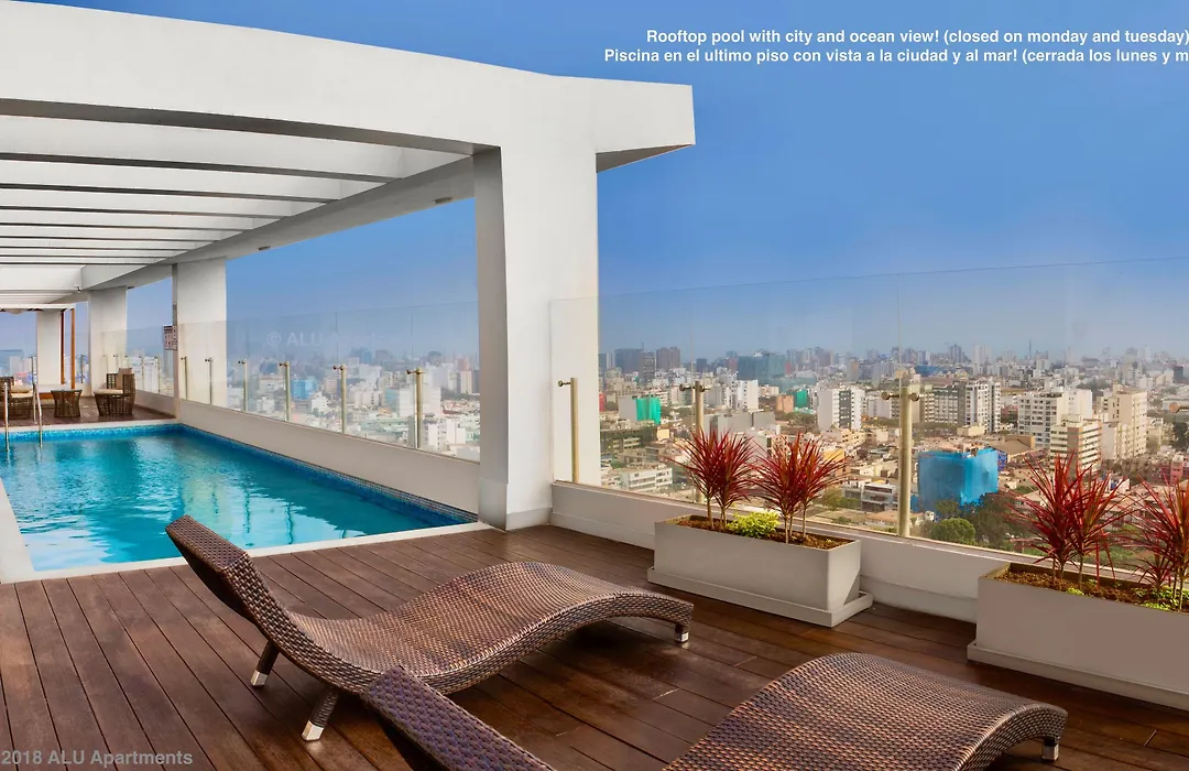 Alu Apartments - Limit With Miraflores Panoramic City View-1