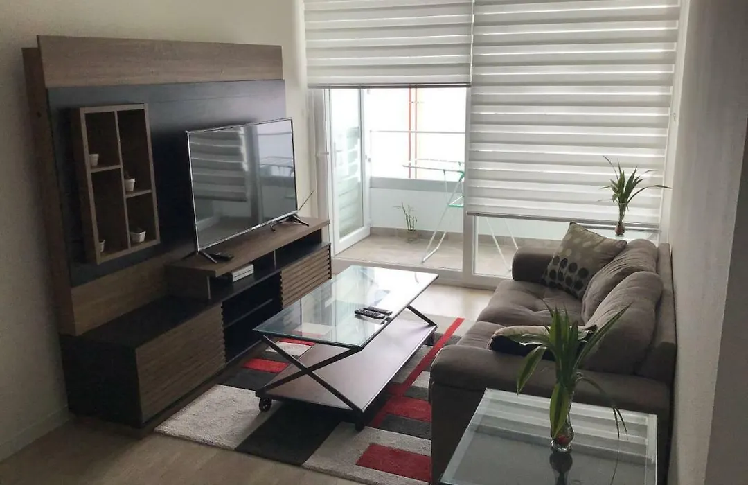 Moderno Departamento Miraflorino Con Aire Acondicionado-1