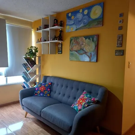 Acogedor Apartamento En Condominio De Surquillo-Lima-2