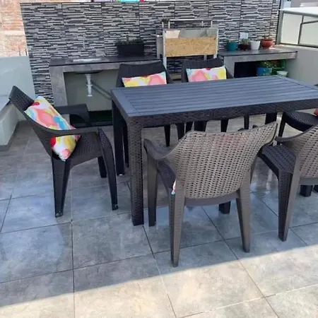 Penthouse Con Piscina En Terraza Condominio San Miguel-3