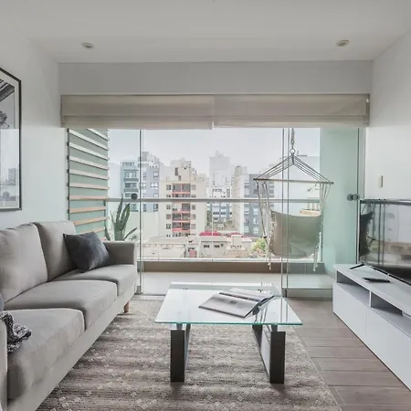 Sunny 1Br With Terrace In Miraflores-3