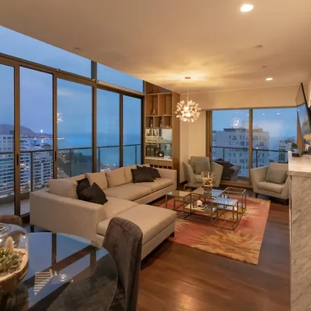 Luxury 3Br Apartment With Air Conditioning Amazing Beach And City Views-2