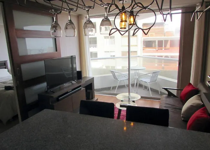 Apartamento Departamento Con Vista Al Mar Y Piscinas En San Miguel Lima