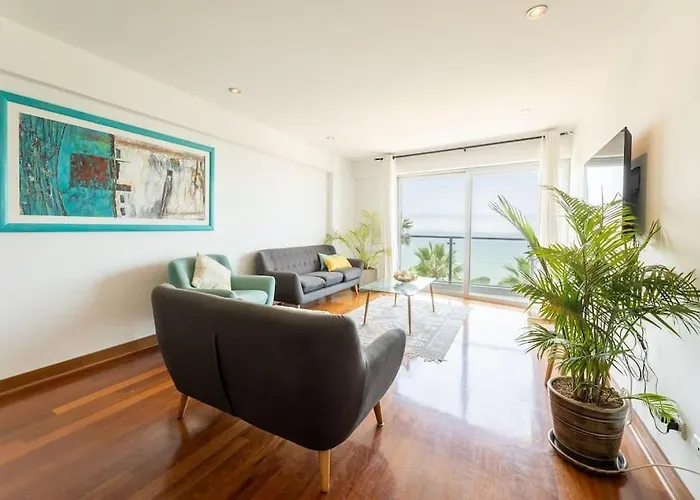 Beautiful Apartment With An Incredible Ocean View Lima